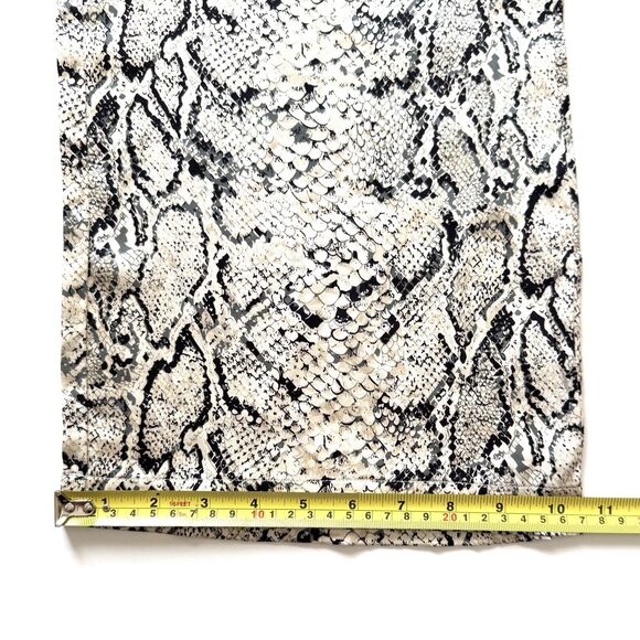 Reformation Women’s Samson 100% Silk Snakeskin Print High Waist Pants - Picture 10 of 12